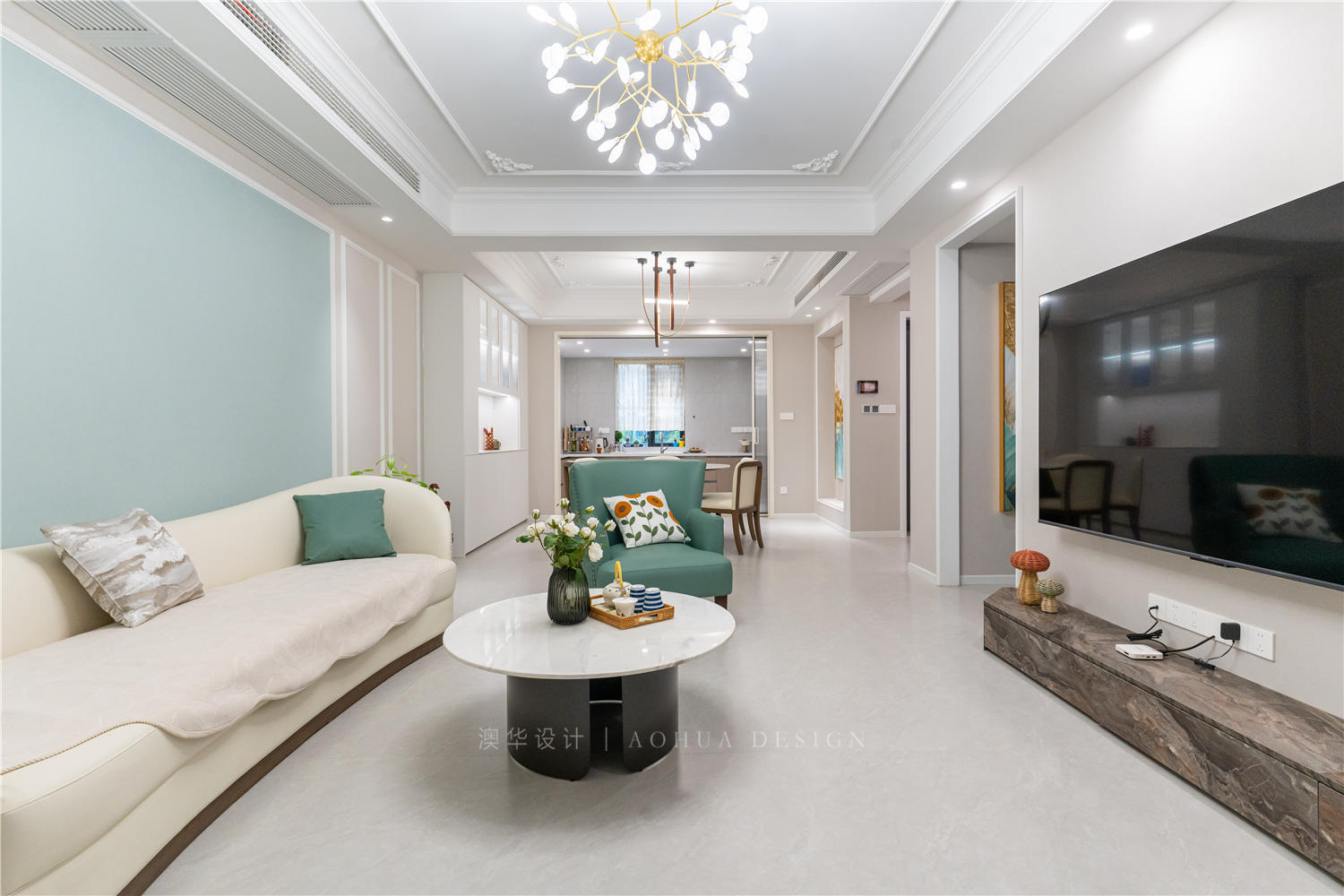 武漢別墅設(shè)計,簡歐風