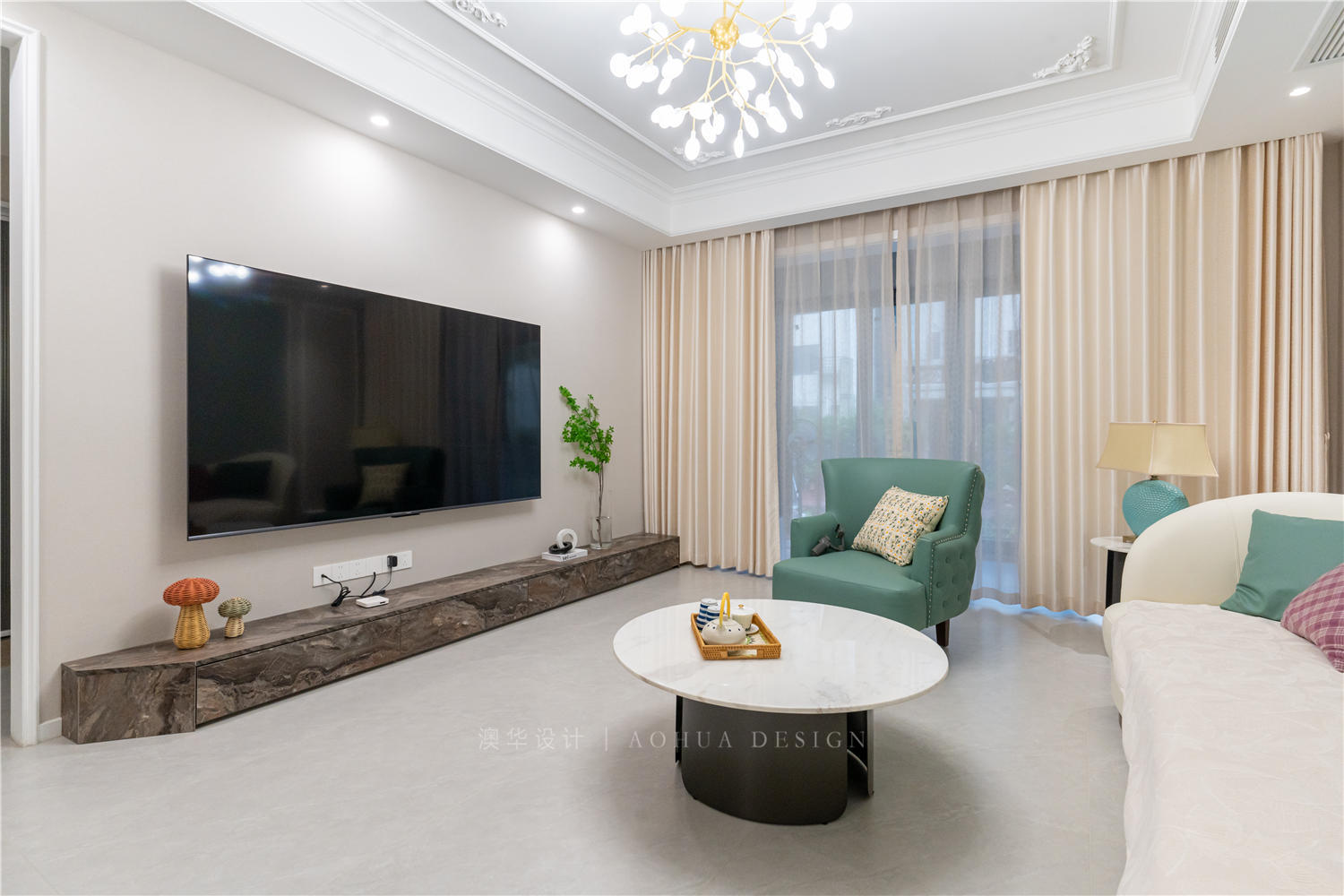 武漢別墅設(shè)計,簡歐風