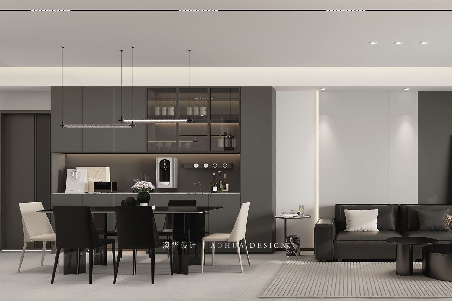 黑白灰風(fēng)格,現(xiàn)代簡約