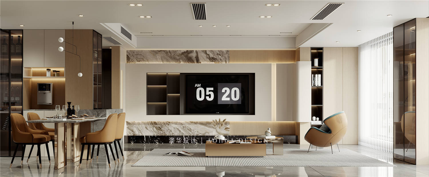 長(zhǎng)豐城裝修,大平層裝修