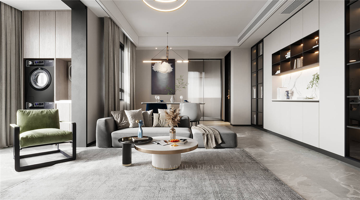 大橫廳設(shè)計(jì),毛坯房裝修