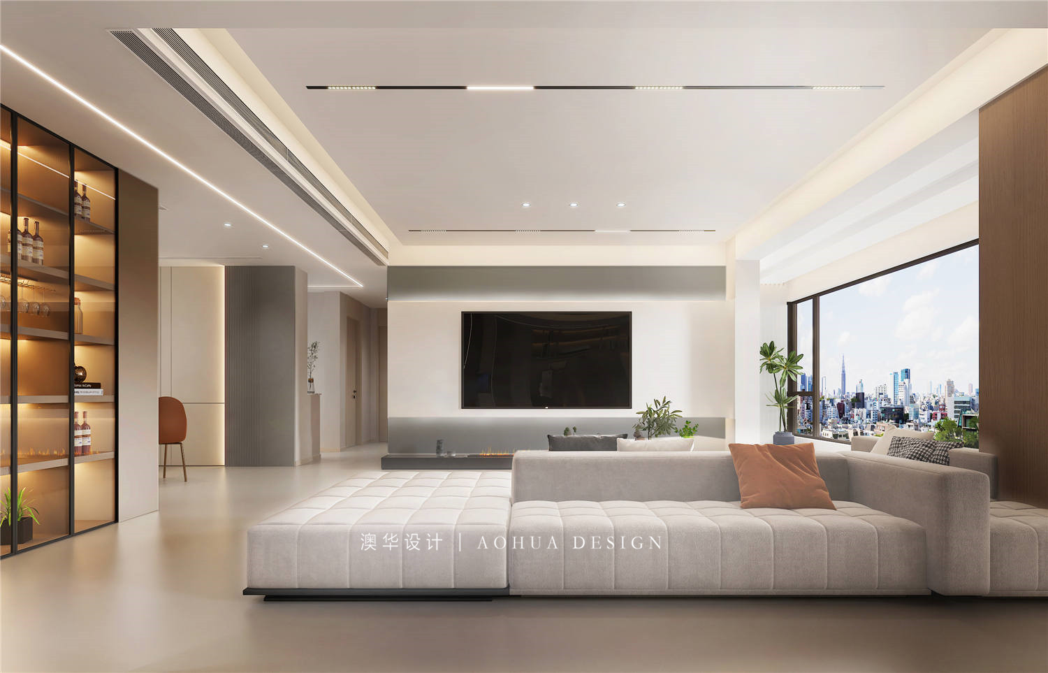 現(xiàn)代輕奢風格,武漢裝修設計