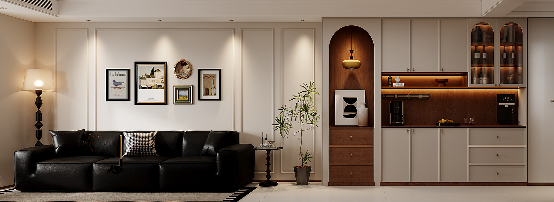 華僑城紅坊裝修,中古風(fēng)