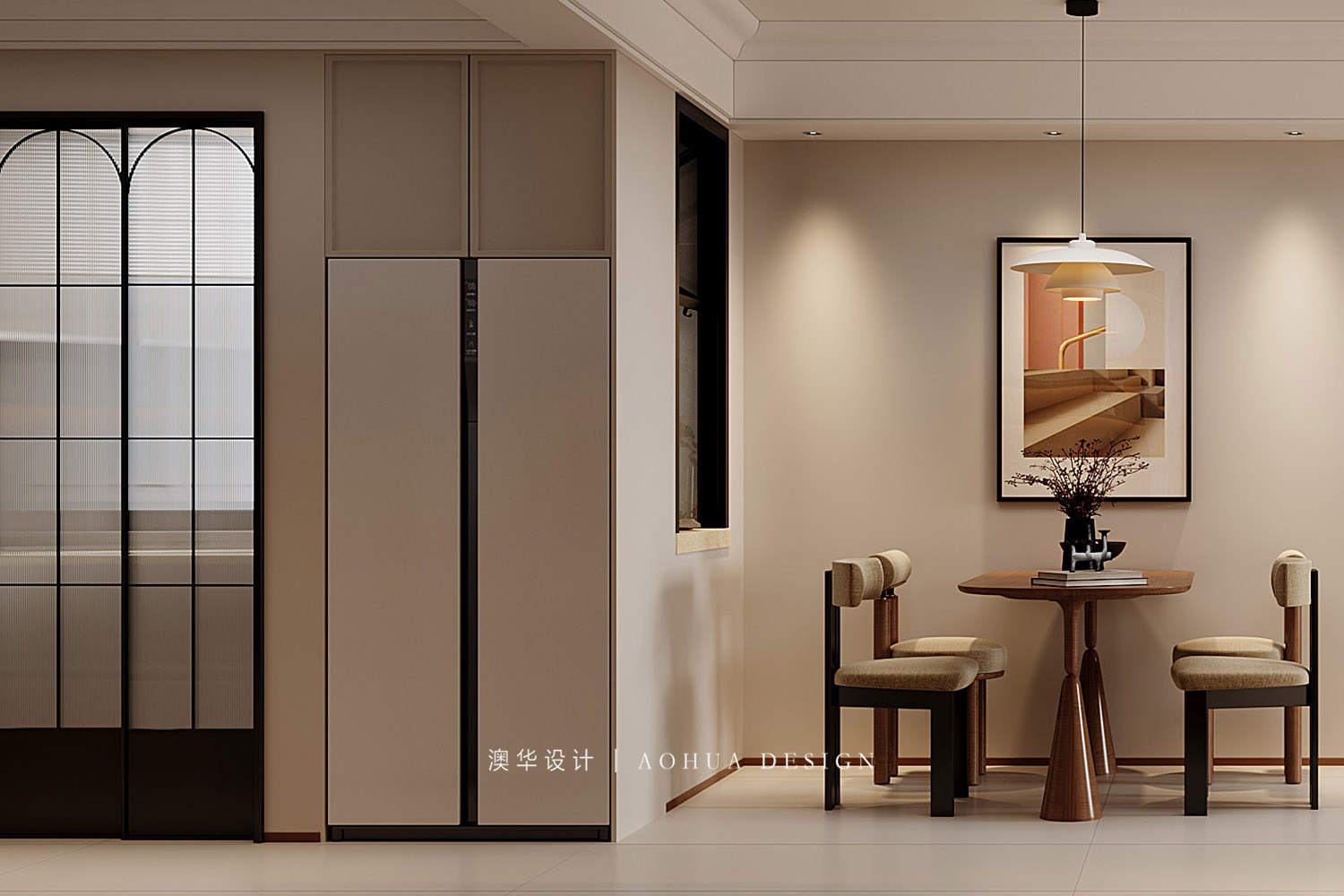 華僑城紅坊裝修,中古風(fēng)