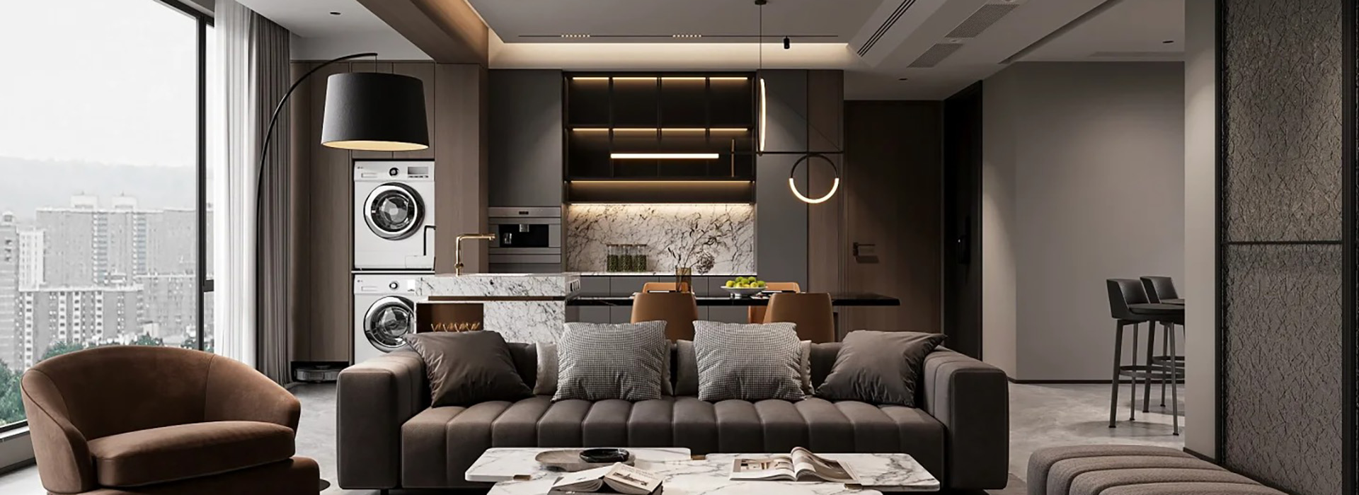 泛海桂府裝修,意式輕奢風(fēng)格