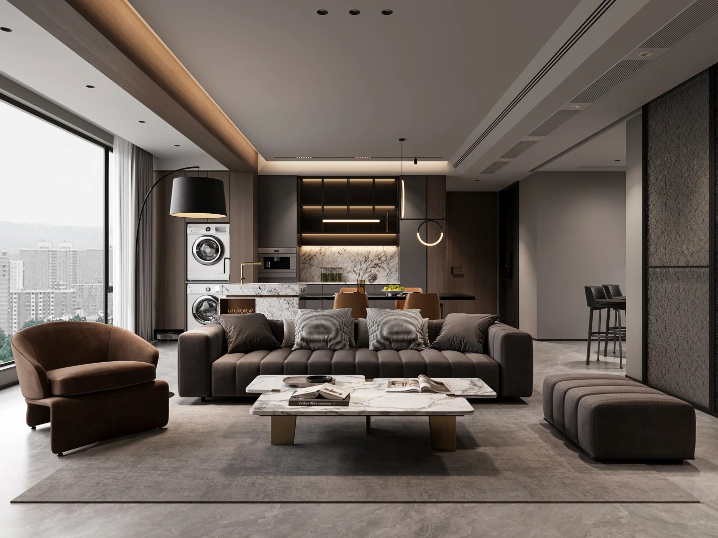 泛海桂府裝修,意式輕奢風(fēng)格