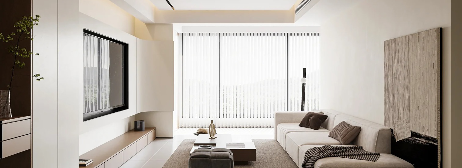 華發(fā)中央首府裝修,現(xiàn)代極簡風(fēng)格