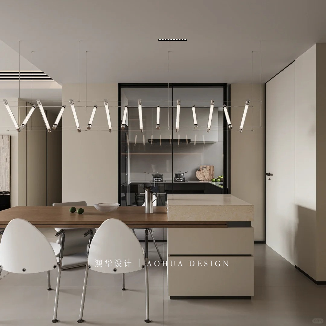 華發(fā)中央首府裝修,現(xiàn)代極簡風(fēng)格