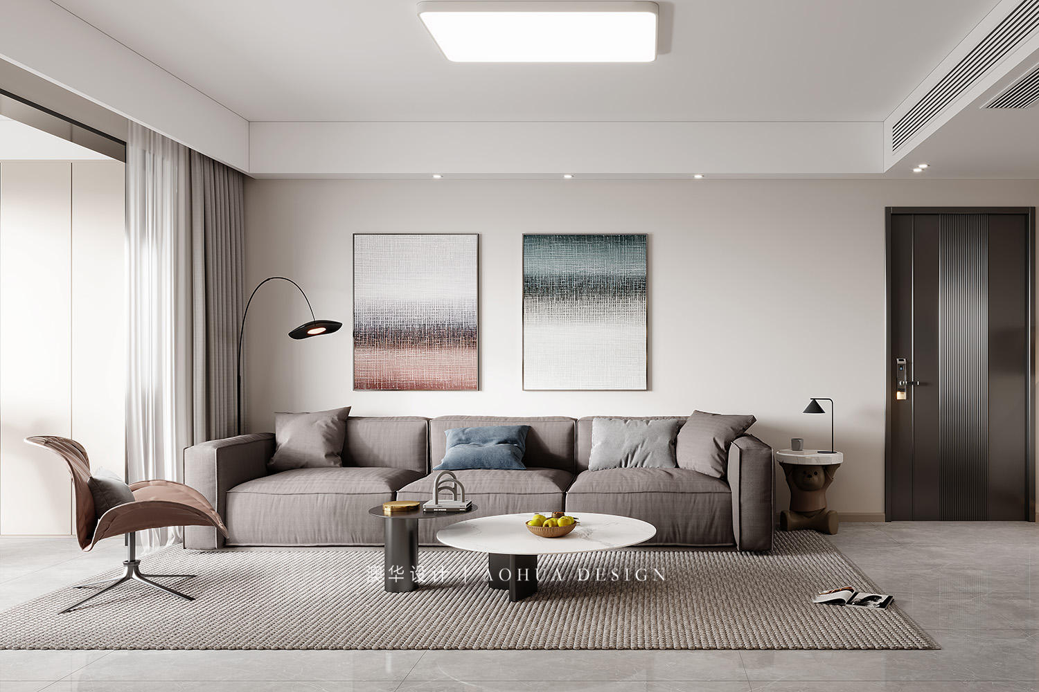 中建大公館裝修,現(xiàn)代簡約風格