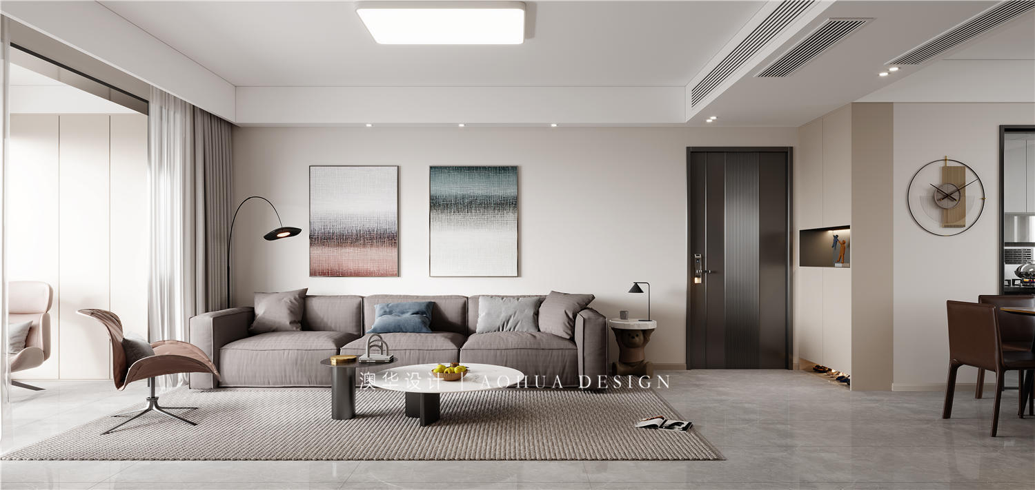 中建大公館裝修,現(xiàn)代簡約風格