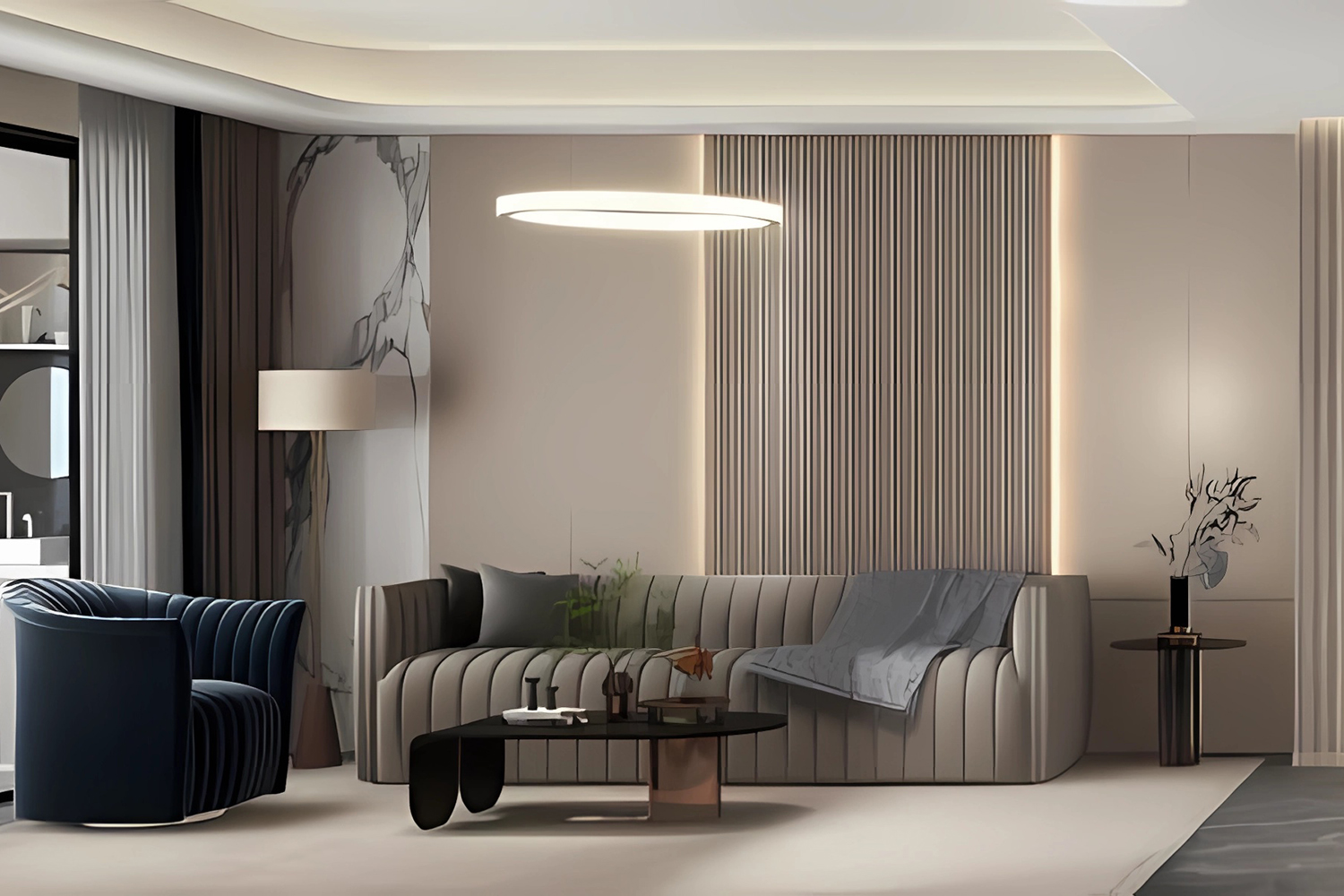 華發(fā)中央首府裝修,現(xiàn)代風(fēng)格