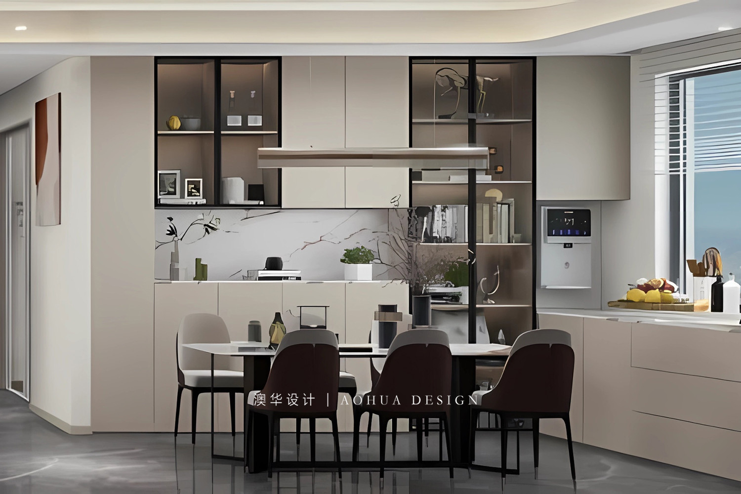 華發(fā)中央首府裝修,現(xiàn)代風(fēng)格