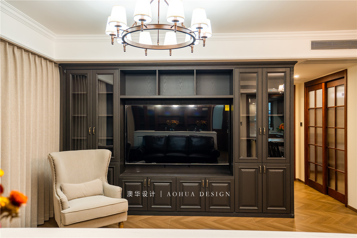 長(zhǎng)投保利·漢口印裝修,美式復(fù)古