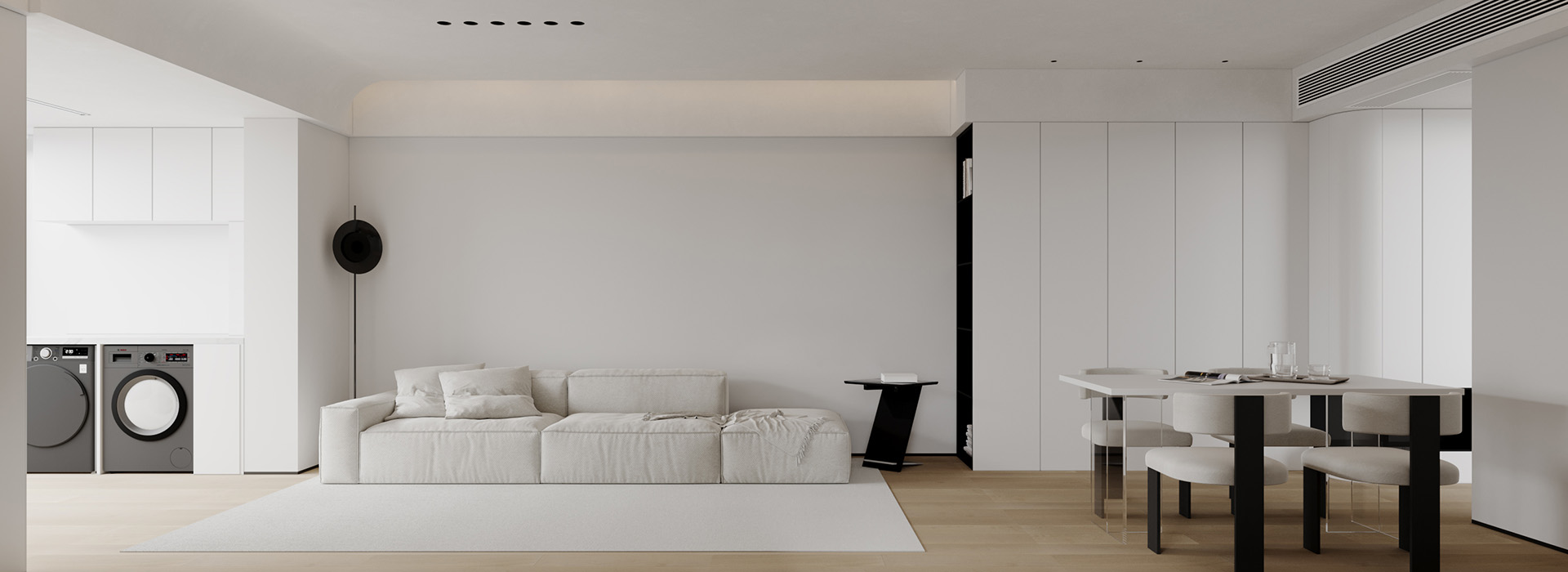 華僑城裝修,極簡(jiǎn)風(fēng)