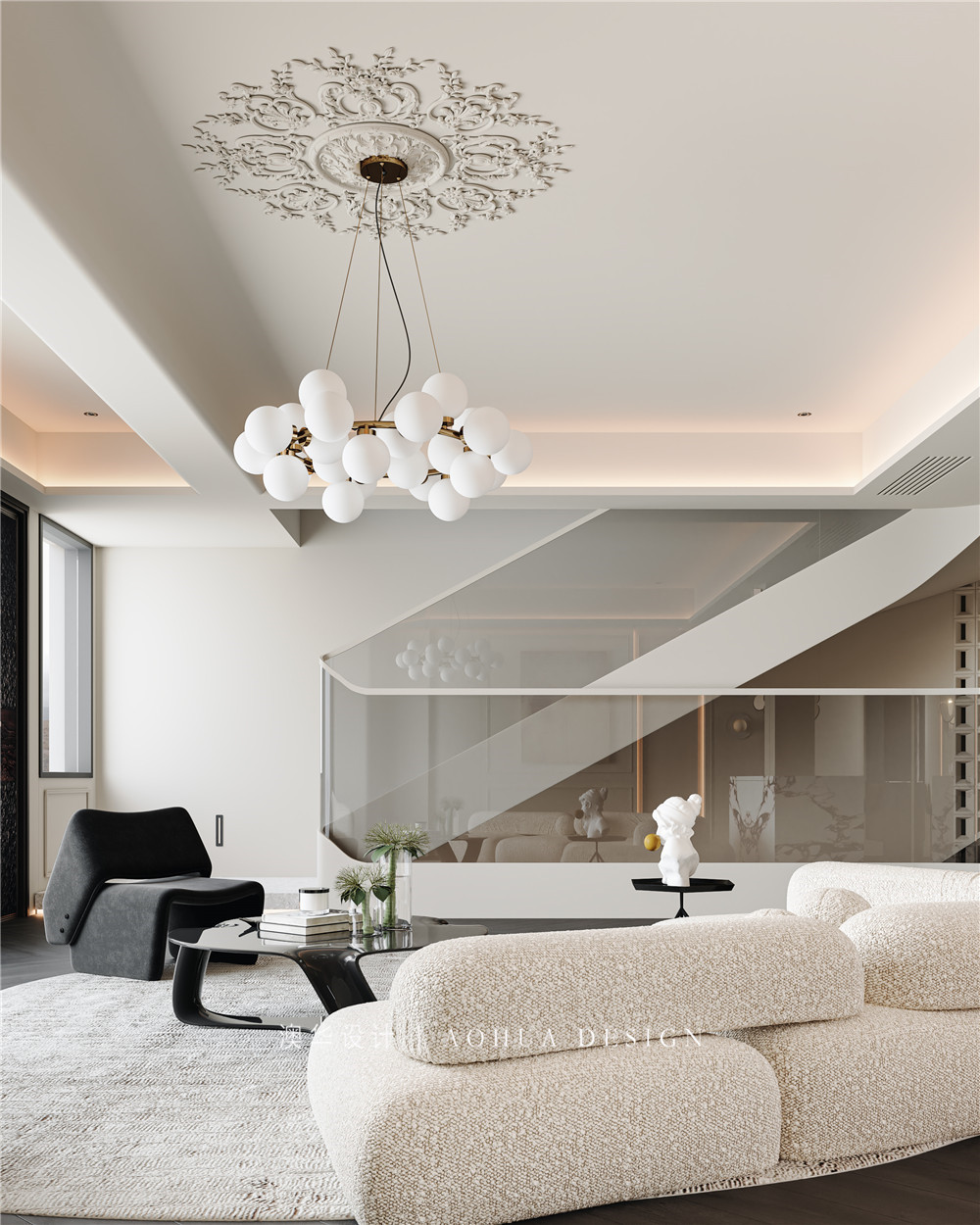 綠城湖畔云廬裝修,現(xiàn)代簡(jiǎn)約