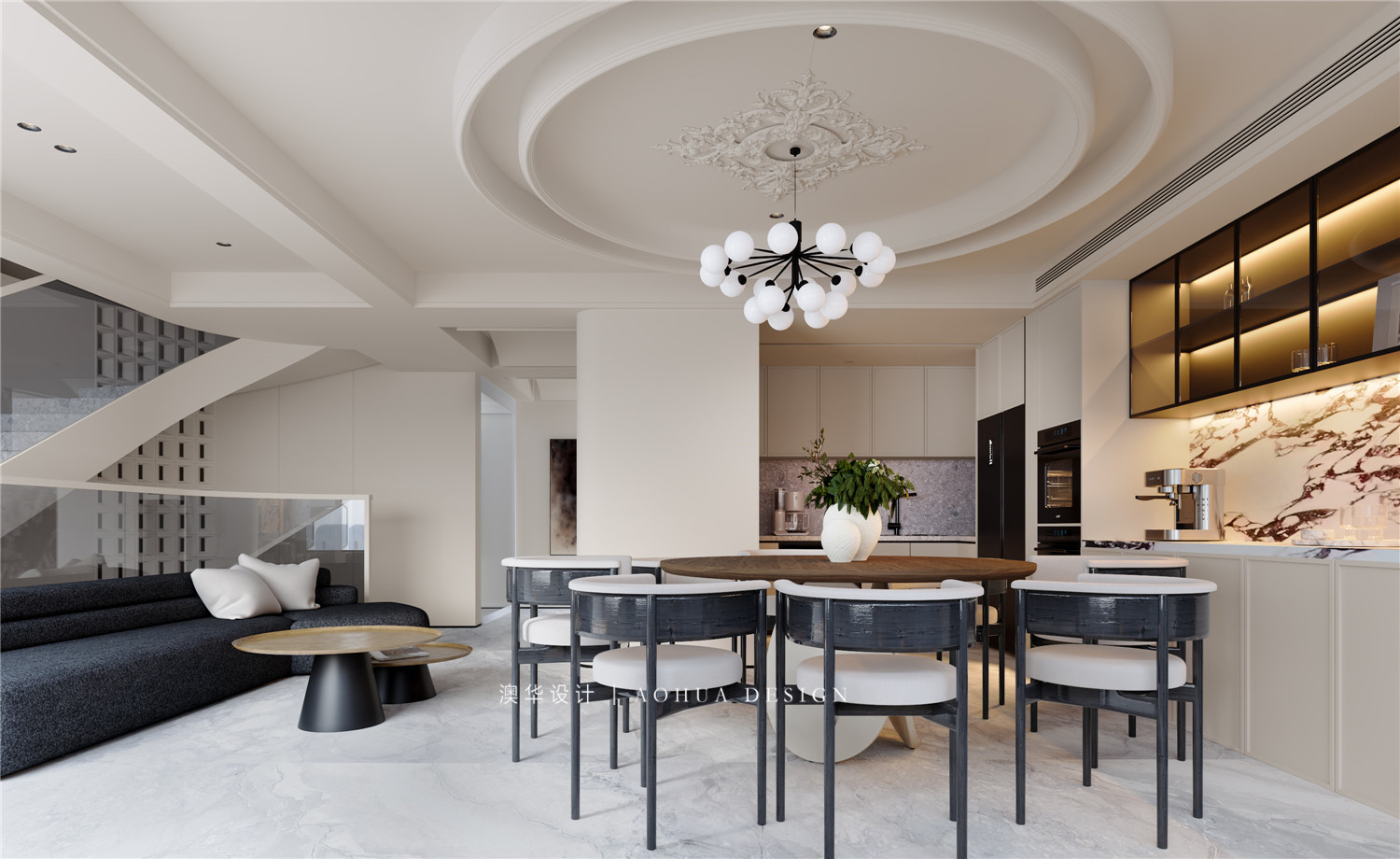 綠城湖畔云廬裝修,現(xiàn)代簡(jiǎn)約