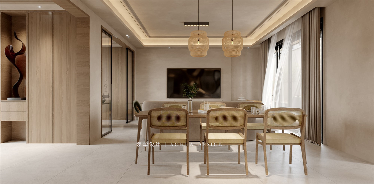 侘寂風(fēng),武漢別墅設(shè)計(jì)