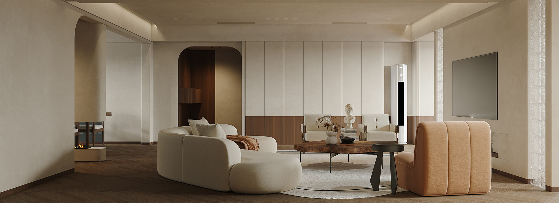 星海虹城裝修,侘寂風(fēng)