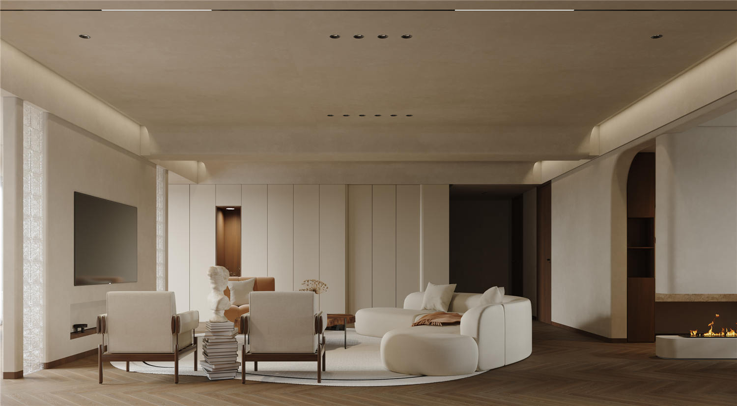 星海虹城裝修,侘寂風(fēng)