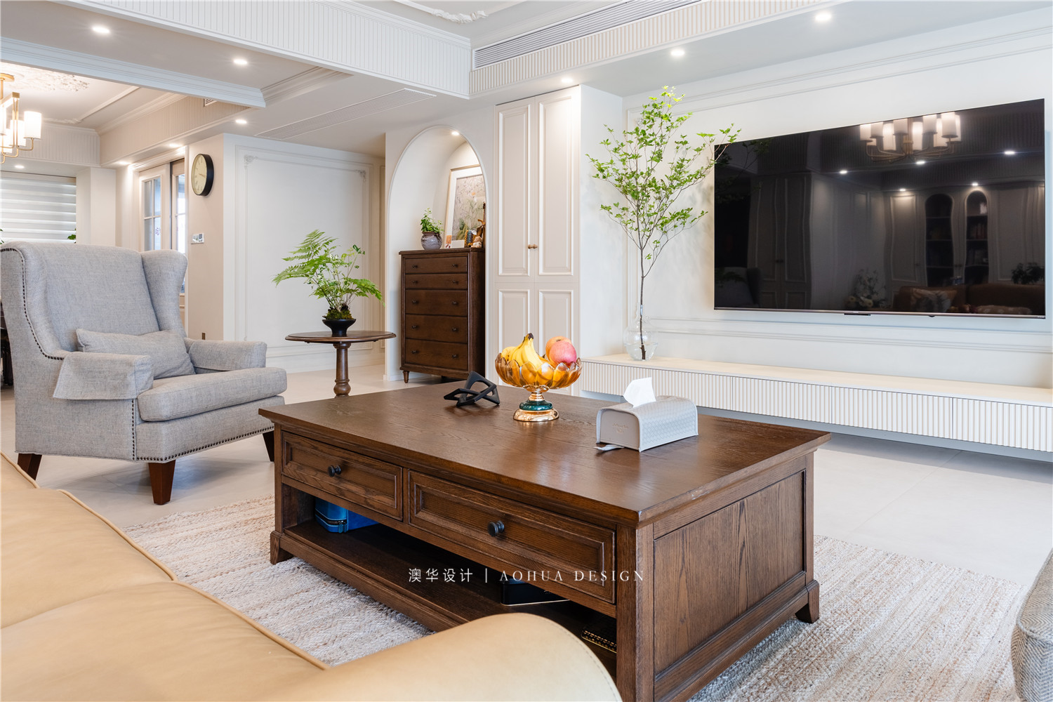 廣電光谷家裝修,法式風格