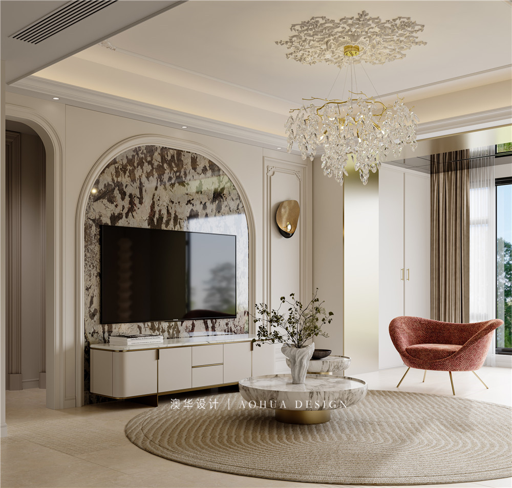 法式輕奢風(fēng)格,毛坯房裝修