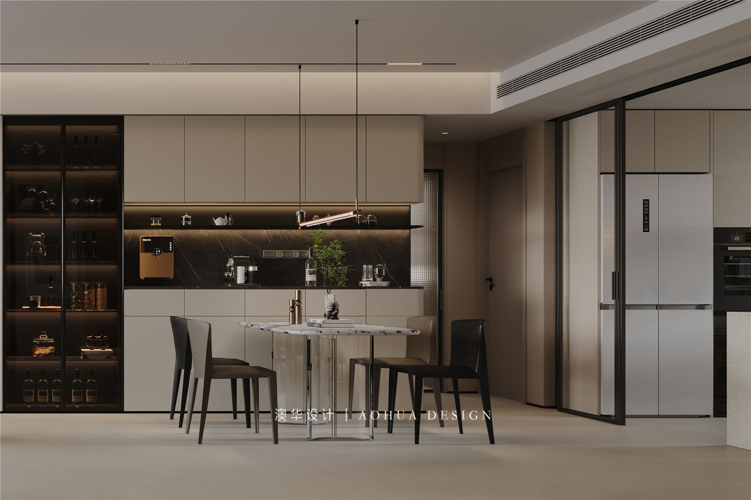 南山·縱橫濱江時(shí)代裝修,奶油風(fēng)格