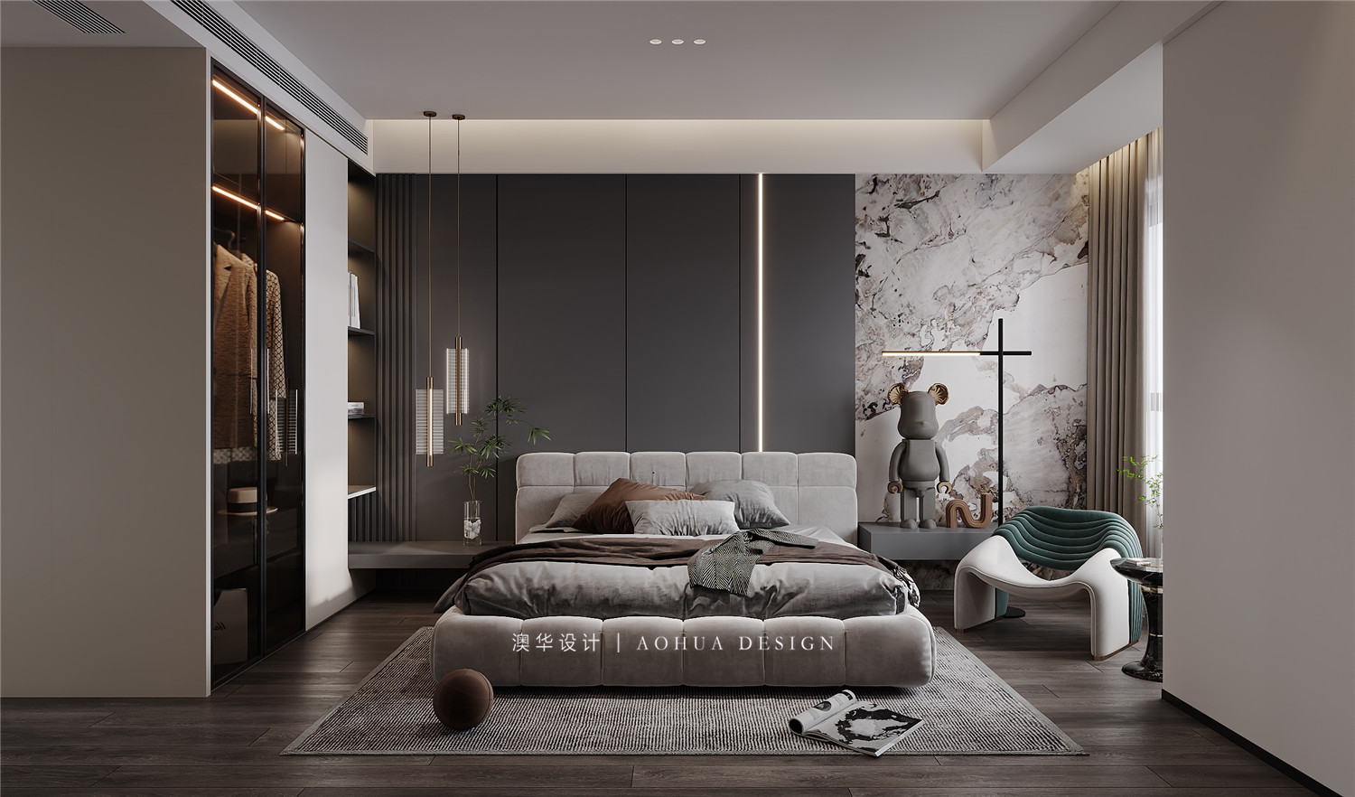 御江壹品青山樽裝修,意式輕奢風(fēng)格