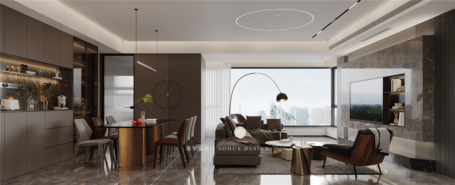 御江壹品青山樽裝修,意式輕奢風(fēng)格