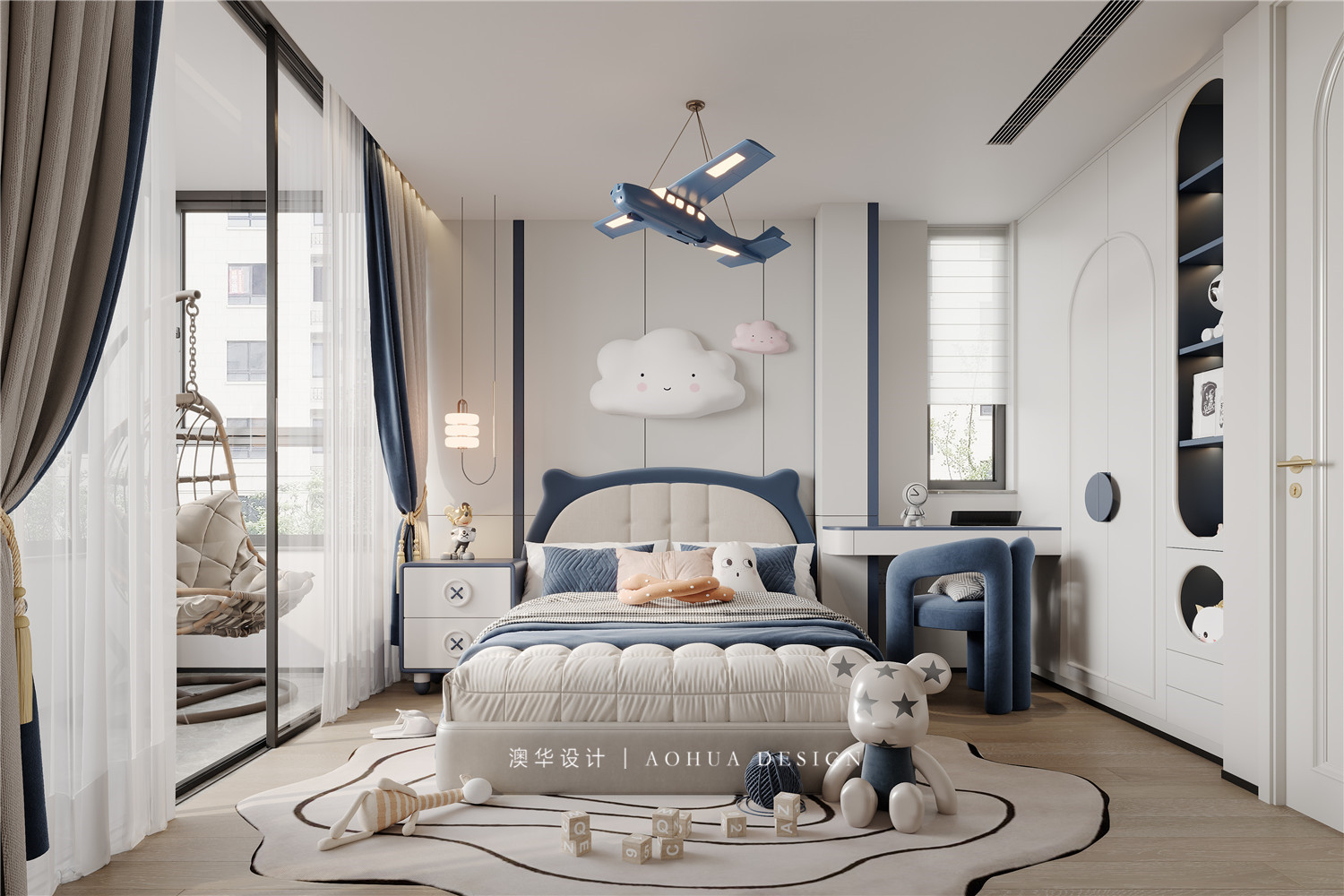 禹洲新希望·雍禧蘭臺(tái)裝修,現(xiàn)代輕奢風(fēng)格