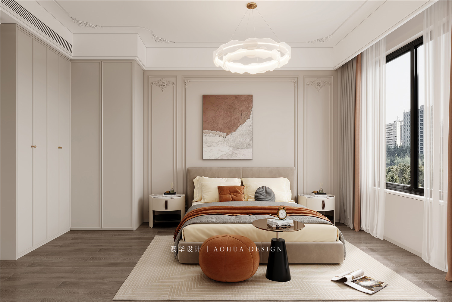 世茂十里星河裝修,法式輕奢風(fēng)格