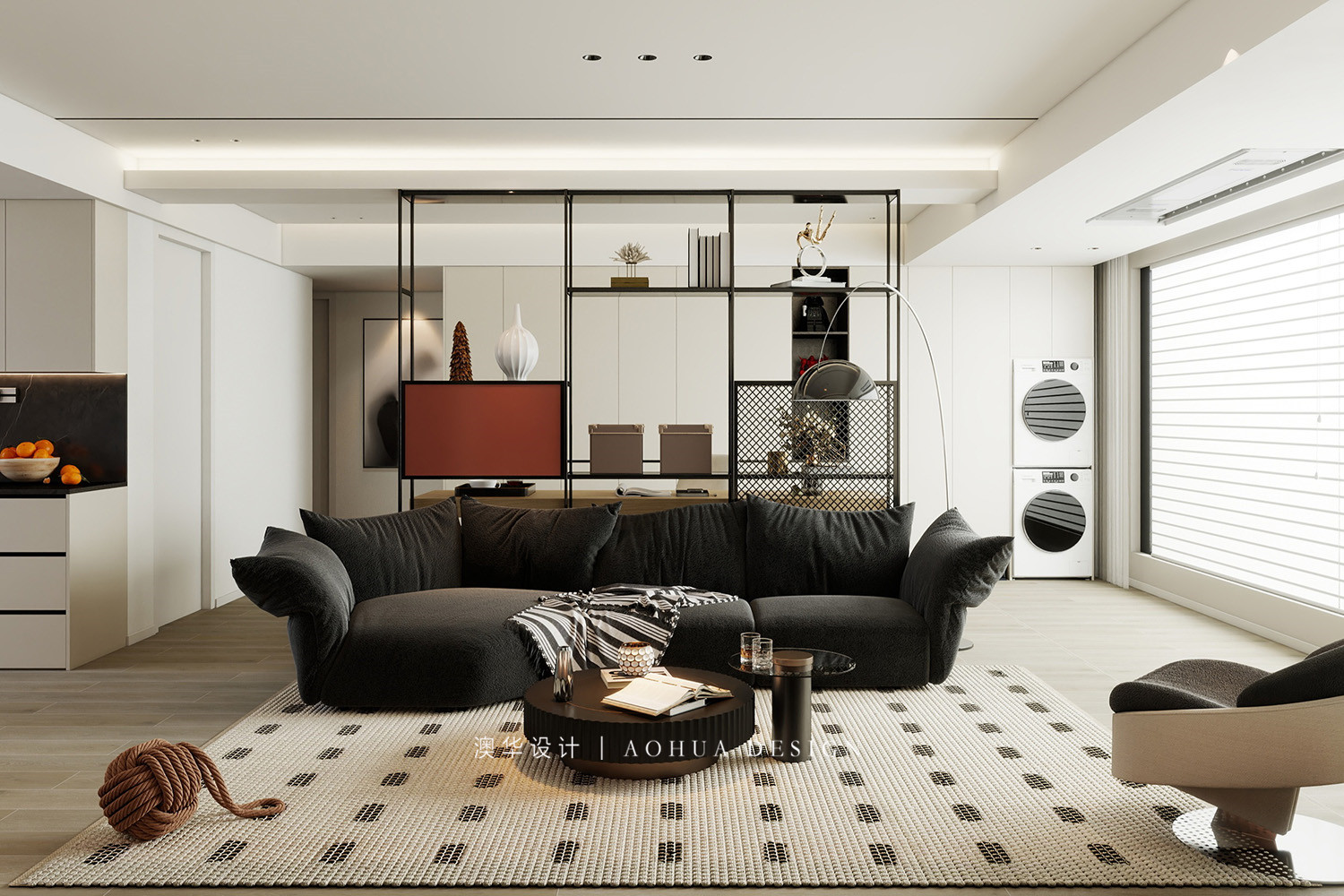 華發(fā)都薈天地裝修,現(xiàn)代風(fēng)格裝修