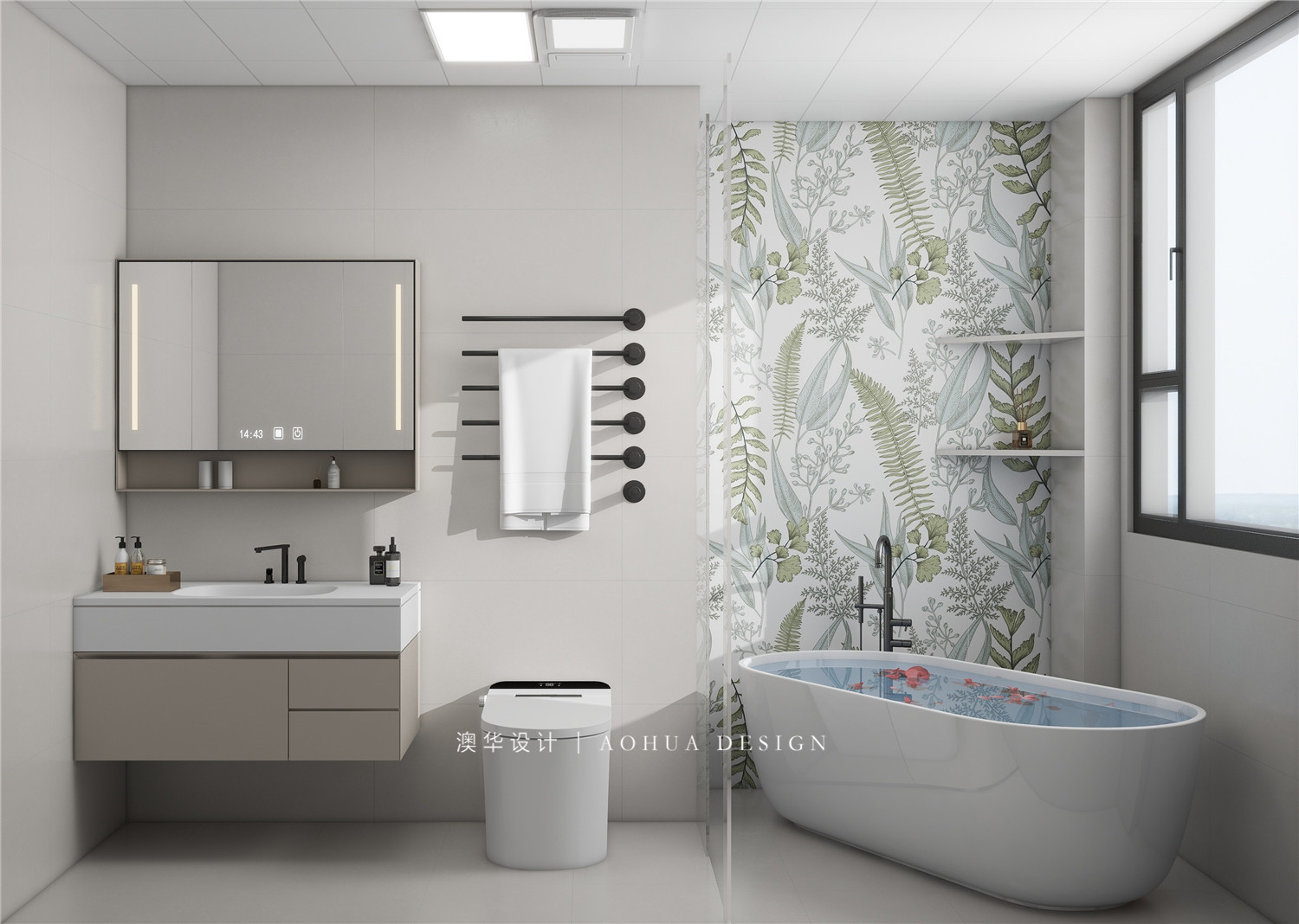 金輝世界城裝修,現(xiàn)代原木風(fēng)格