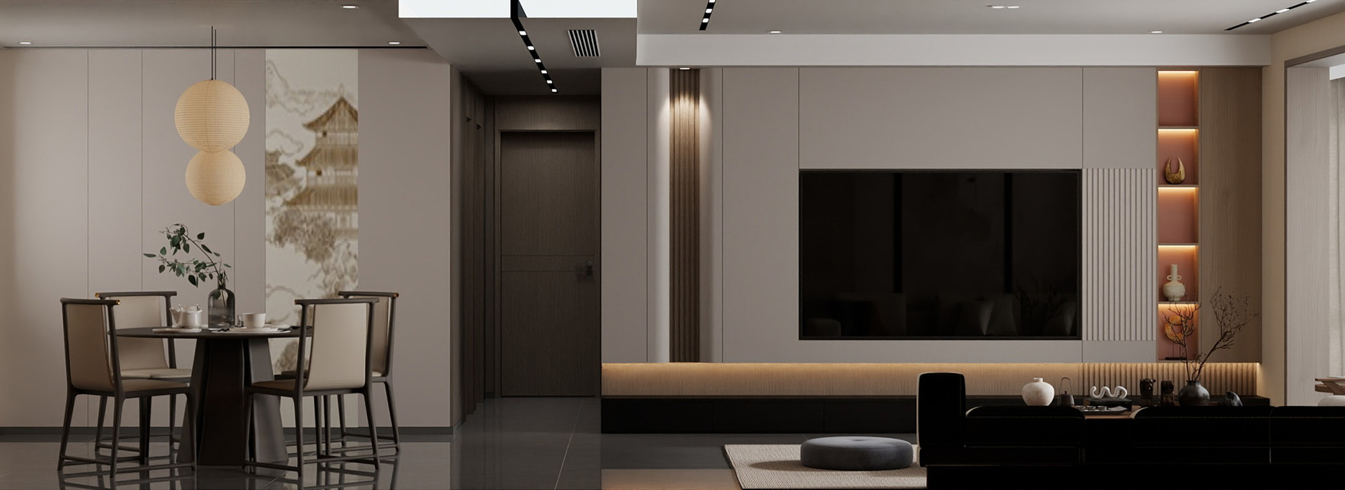 中信泰富裝修效果圖,宋氏美學風格