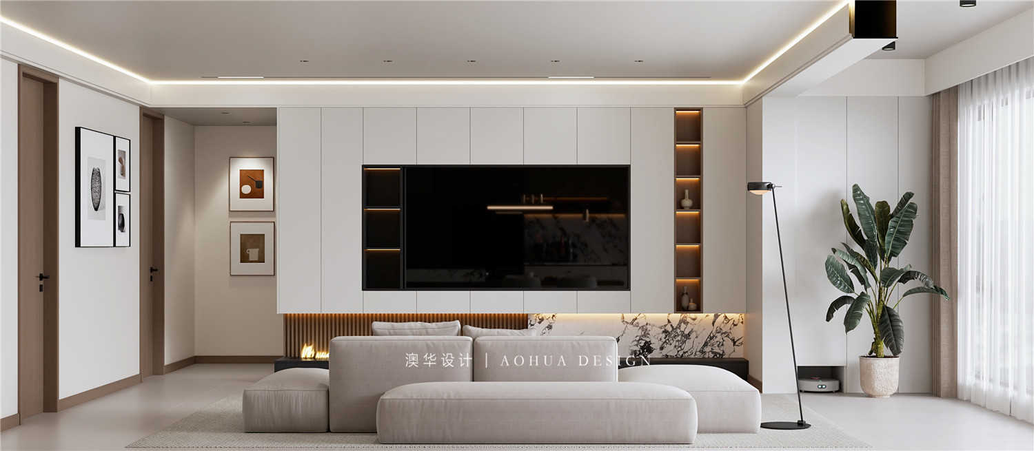 美聯(lián)奧公館裝修,現(xiàn)代風(fēng)格裝修