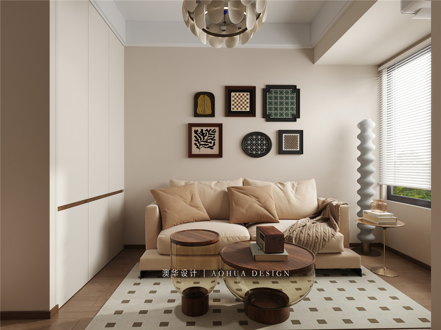 政通菁苑裝修,現(xiàn)代中古風(fēng)格