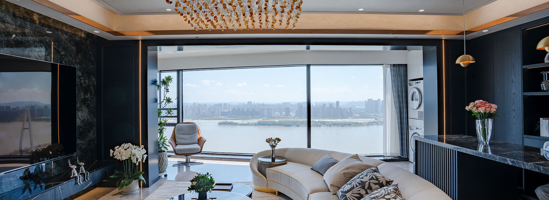 招商江山風(fēng)華裝修,意式輕奢風(fēng)