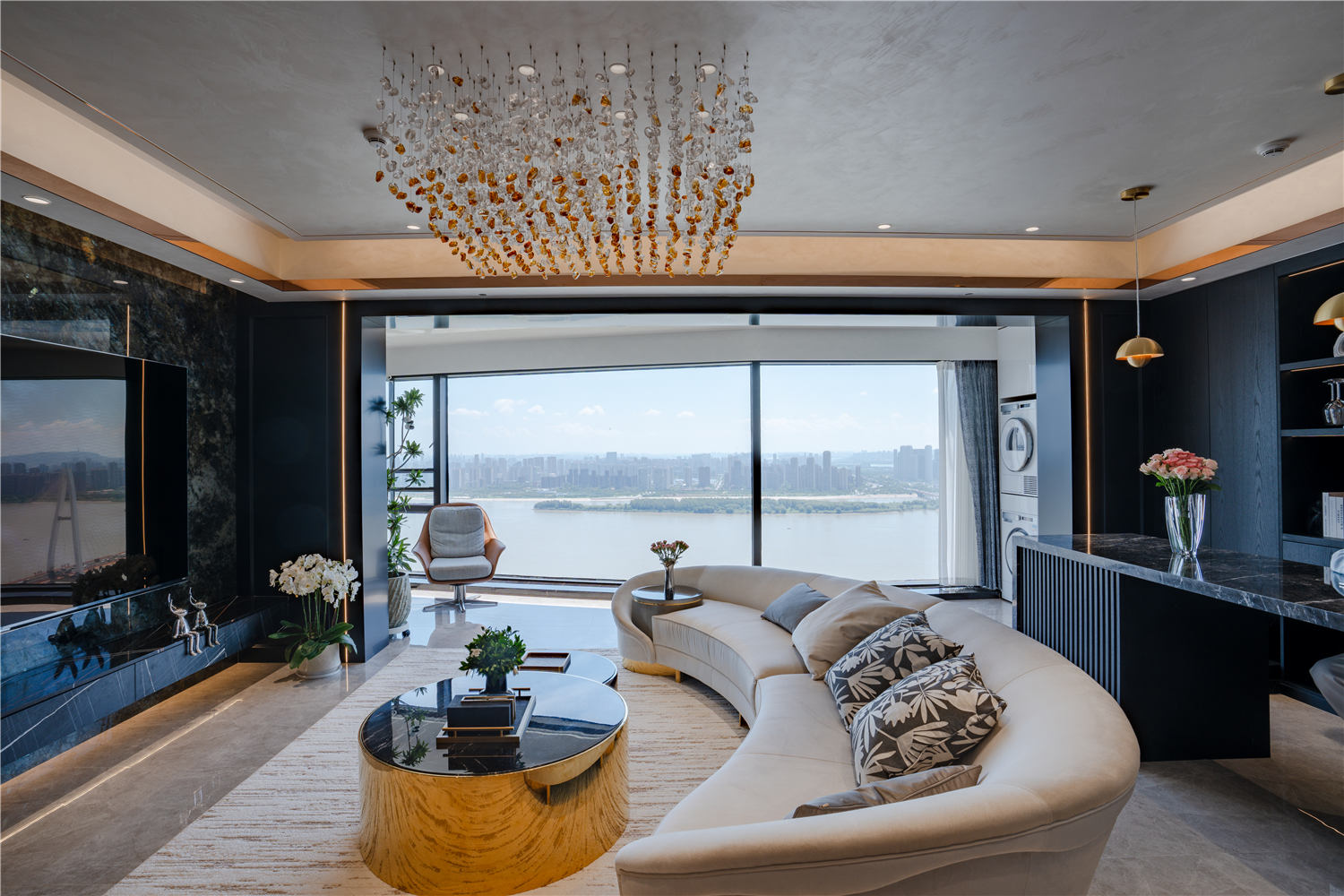 招商江山風(fēng)華裝修,意式輕奢風(fēng)