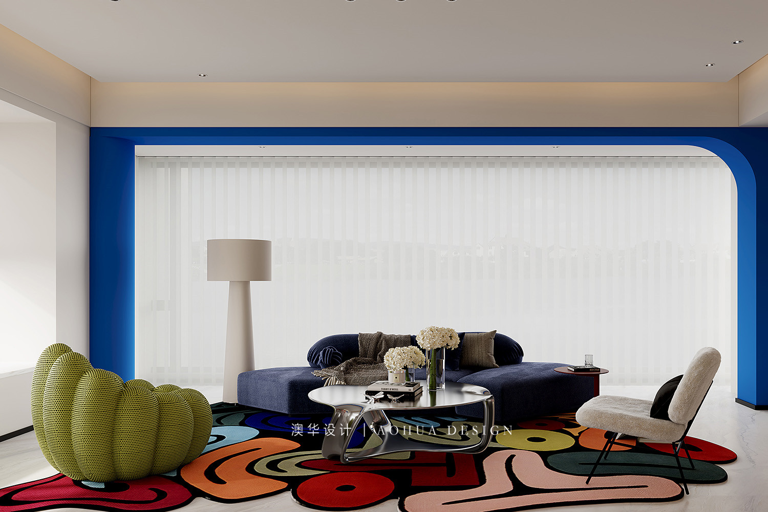 大戶型裝修,孟菲斯風(fēng)格