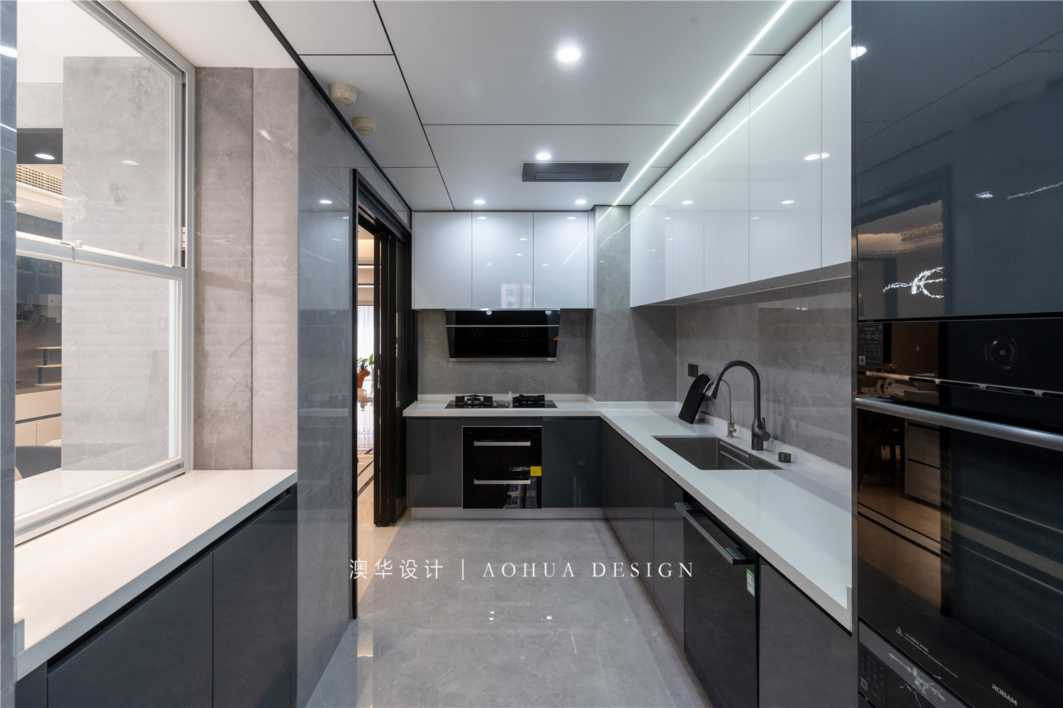 萬科漢口傳奇裝修,現(xiàn)代輕奢風(fēng)格