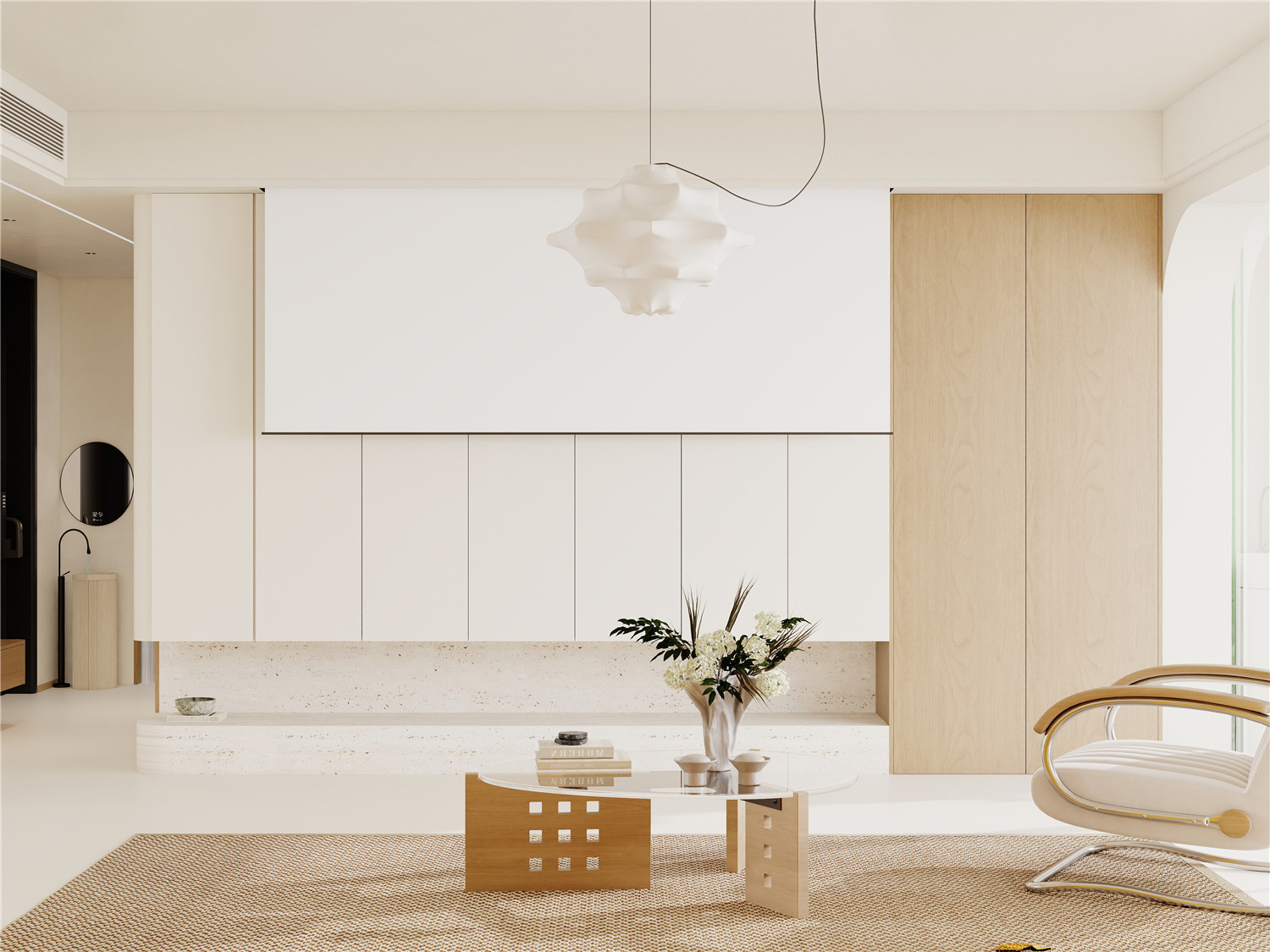 長江華府裝修,原木風(fēng)格裝修