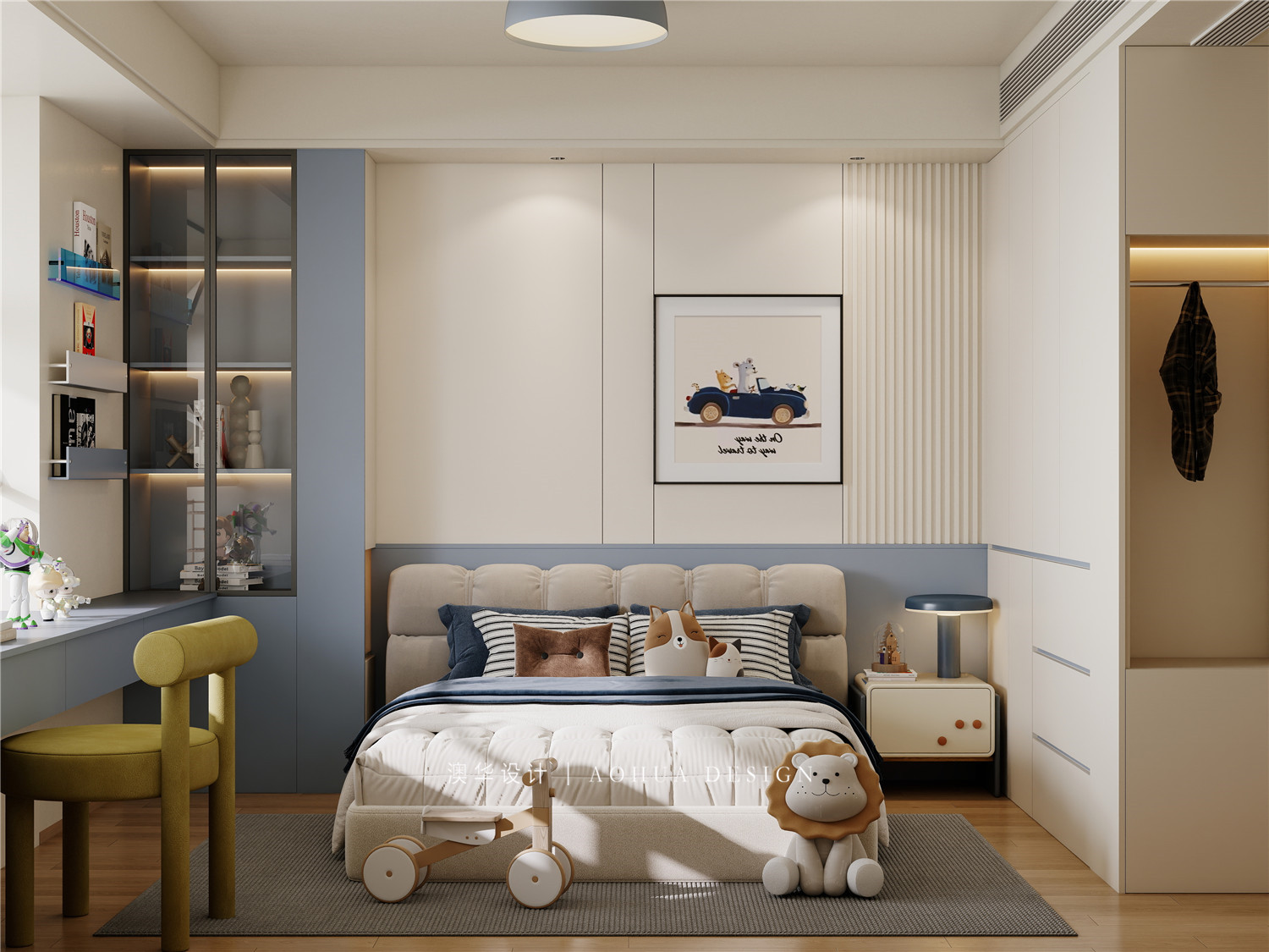 長江華府裝修,原木風(fēng)格裝修