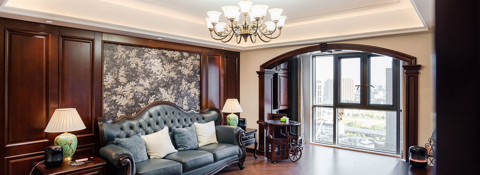 金地圣愛(ài)米倫裝修,美式復(fù)古風(fēng)格