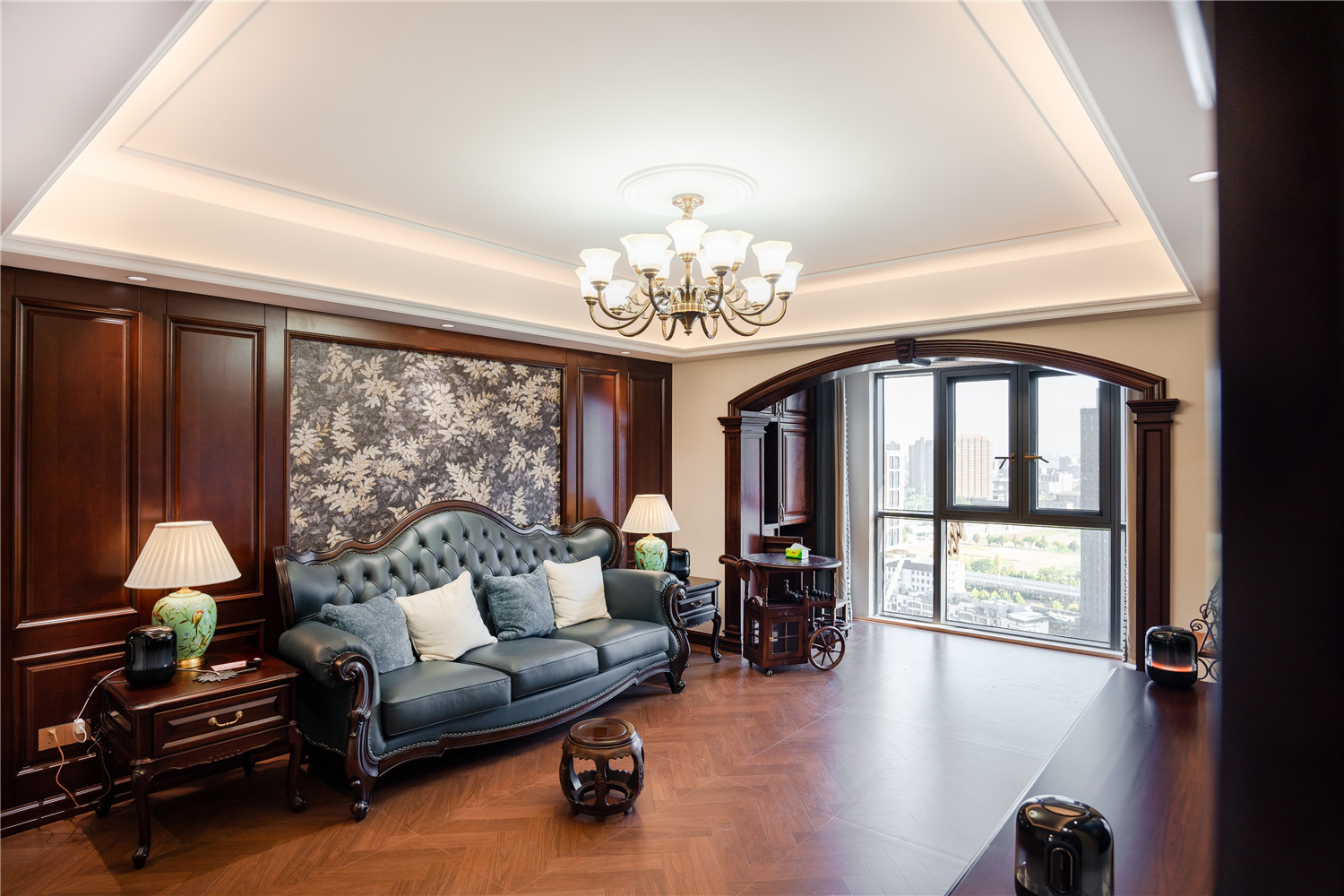 金地圣愛(ài)米倫裝修,美式復(fù)古風(fēng)格