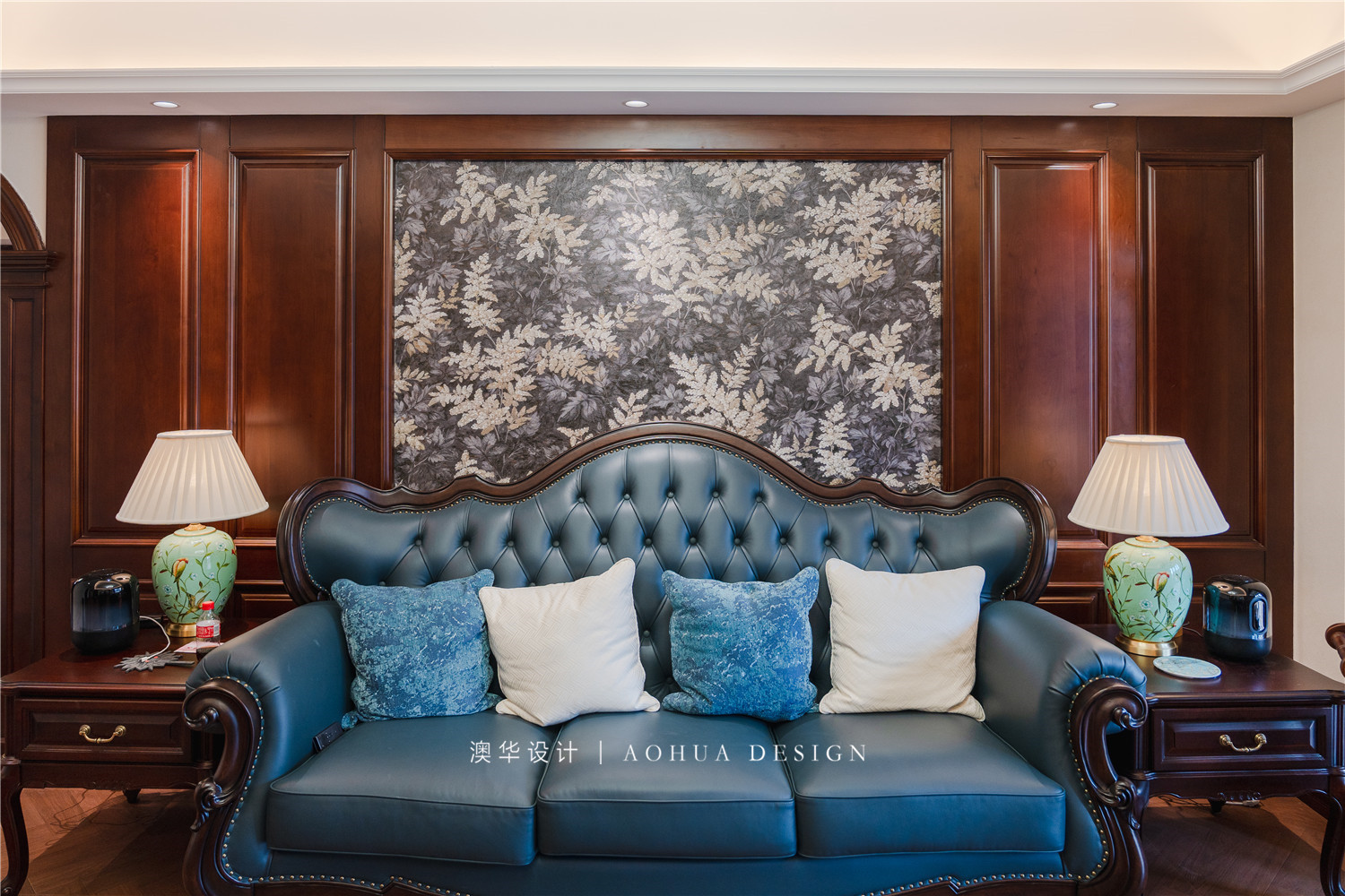 金地圣愛(ài)米倫裝修,美式復(fù)古風(fēng)格