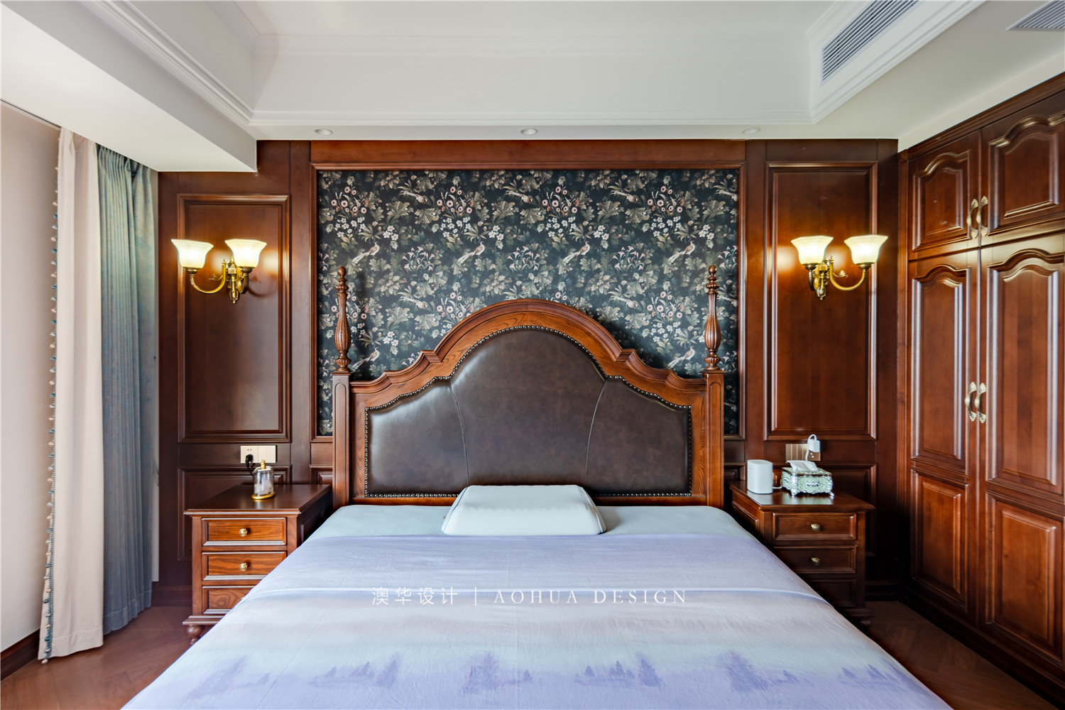 金地圣愛(ài)米倫裝修,美式復(fù)古風(fēng)格