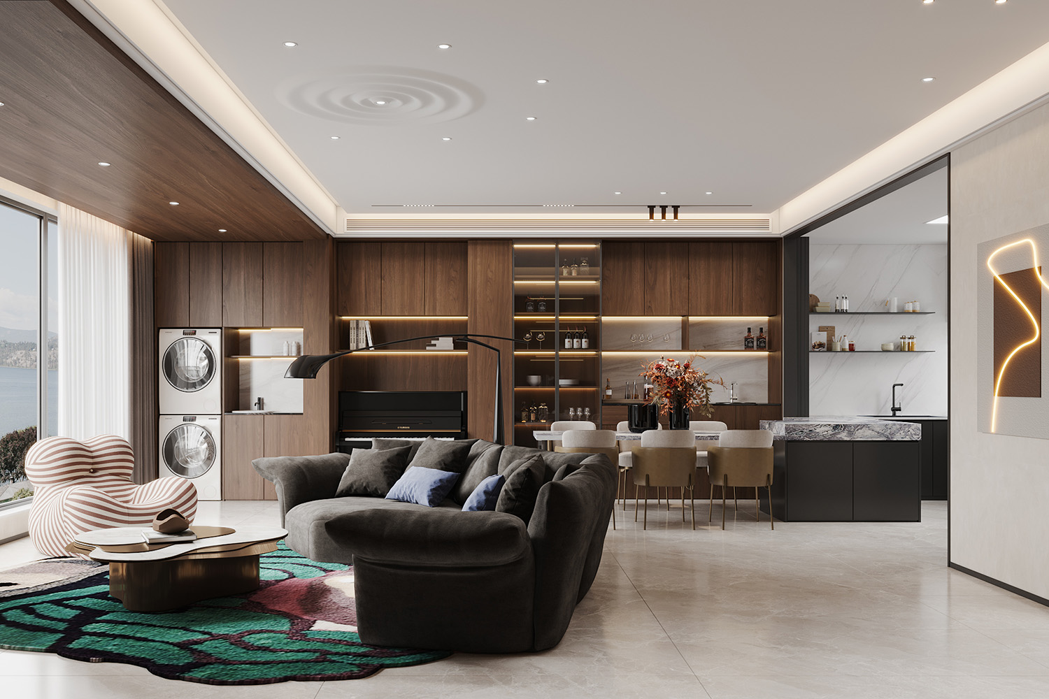 城投·武漢印裝修,意式風格裝修