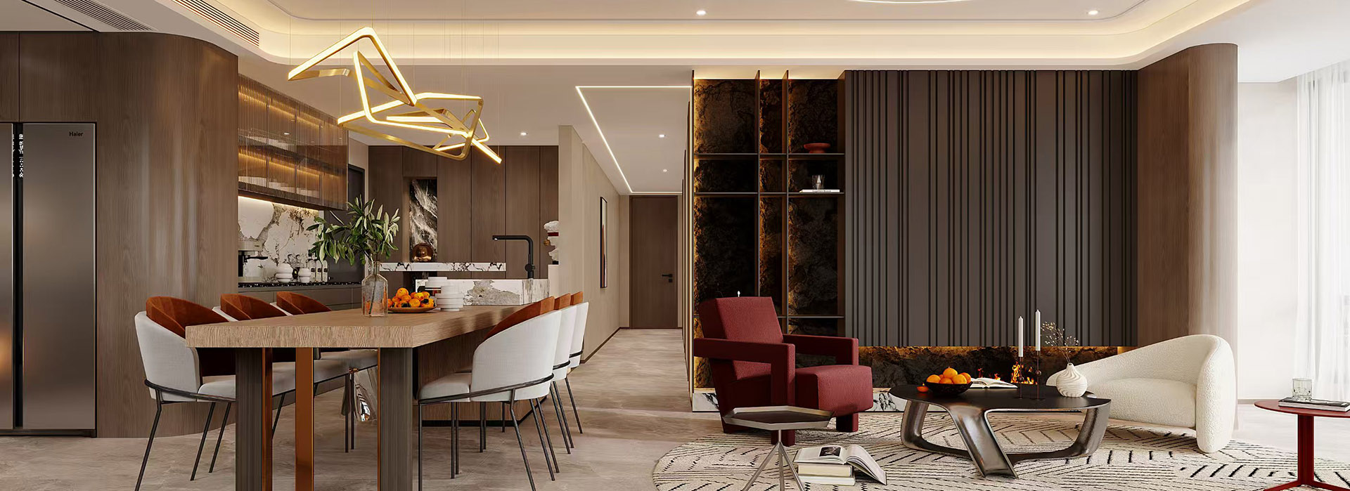 城投聯(lián)投譽江南裝修,意式輕奢風(fēng)格