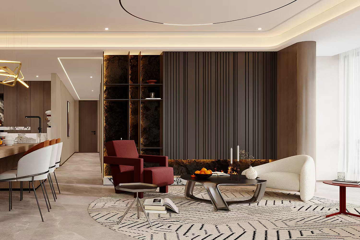 城投聯(lián)投譽江南裝修,意式輕奢風(fēng)格