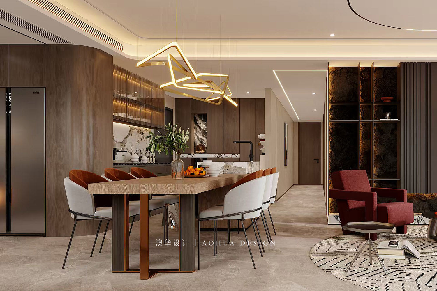 城投聯(lián)投譽江南裝修,意式輕奢風(fēng)格