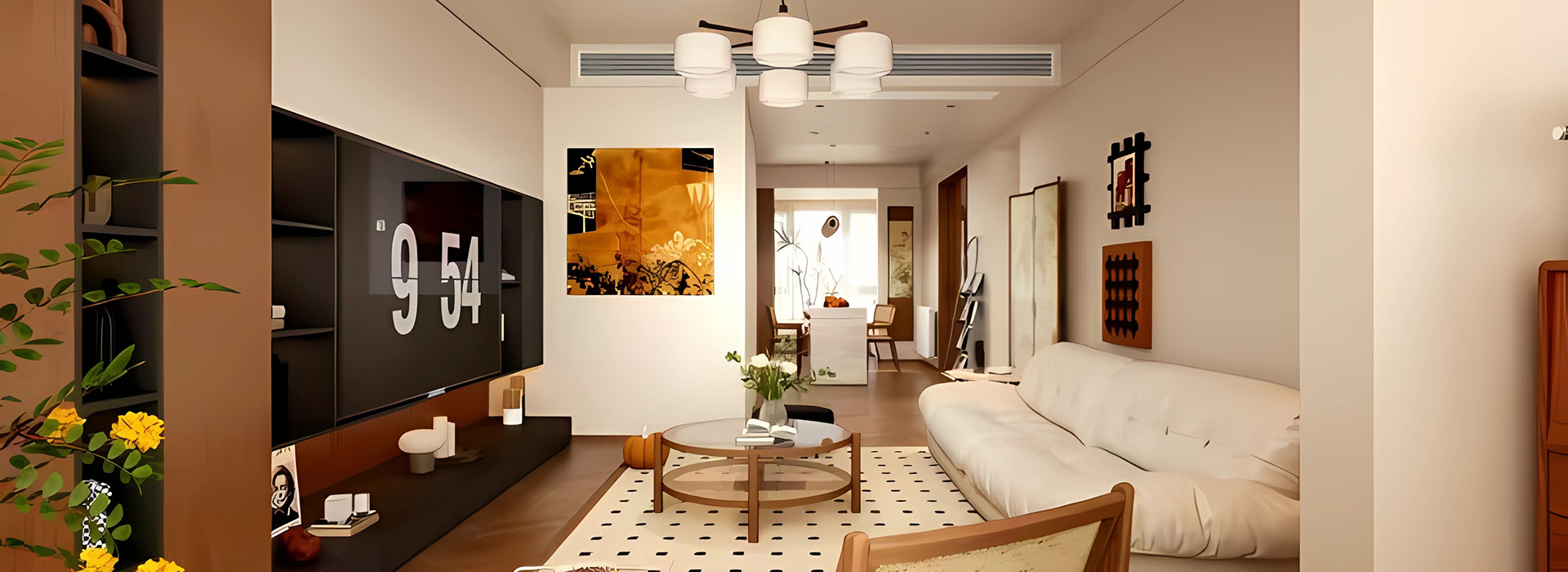 南國(guó)明珠裝修,中古風(fēng)裝修